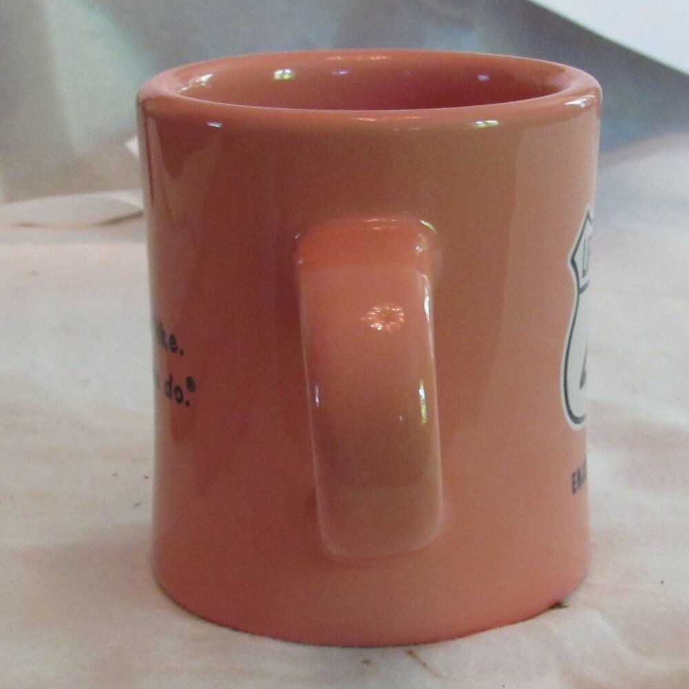 Life is Good Peach Life is Good at 40 Mug Enjoy the Ride Excellent Condition - Picture 4 of 7